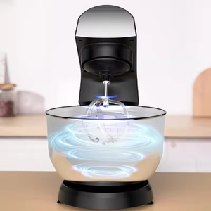 Fabricante y Proveedor: Batidora de Pie Mini Eléctrica de 4L y 6 Velocidades de Acero Inoxidable con Gancho Amasador, Enchufe EU/US, para Repostería y Cocina - Product Image 4