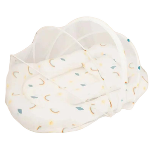 Đáng Yêu Hữu Cơ Thân Thiện Với Môi Bé Tổ Giường Phong Cách Hiện Đại Bộ Đồ Giường Đặt Mềm Mại 100% Bông Đệm Trẻ Sơ Sinh Thoải Mái Hỗ Trợ - Product Image 2