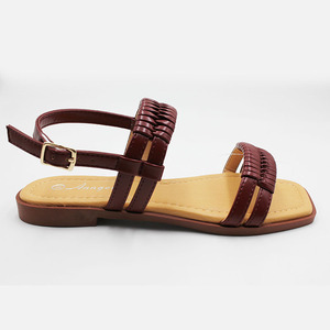 รองเท้าส้นเตี้ยสำหรับผู้หญิง,รองเท้าออกแบบใหม่สำหรับฤดูร้อนออกแบบได้ตามต้องการ - Product Image 3