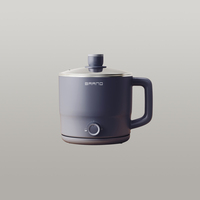 Bouilloire électrique multi-cuisinier d'usine avec vapeur avec corps à double couche pour bouillir, cuire à la vapeur, faire bouillir les légumes