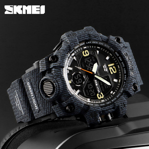 Inspection de qualité stricte Relojes Hombre <span class=keywords><strong>SKMEI</strong></span> <span class=keywords><strong>1155B</strong></span> vente en gros 5atm étanche Quartz numérique Sport montres-bracelets pour hommes - Product Image 4