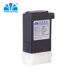 วาล์วโซลินอยด์แบบ 2 ทาง YCVM21 ทนการกัดกร่อน แยกส่วน สำหรับเครื่องมือทดสอบ ทนสารเคมีและสารทางการแพทย์ - Product Image 4