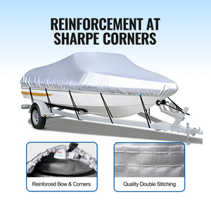 Housse de protection robuste en <span class=keywords><strong>toile</strong></span> Oxford imperméable pour bateaux et voitures de pêche marine - Product Image 5
