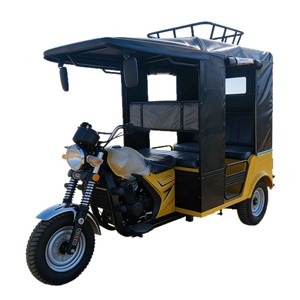 Nuevo Triciclo Rickshaw de Tres Ruedas, Motocicleta, Vehículo Tuk Tuk Bajaj King, Triciclo de Pasajeros a Gasolina, Volante a la Derecha - Product Image 2