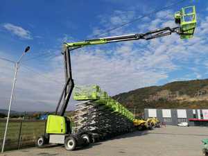 Plateforme Aérienne Électrique Marque Chinoise ZA16JERT-V, Hauteur 17,8m, Batterie Li-<span class=keywords><strong>ion</strong></span> 48V, Capacité 250kg, En Promotion - Product Image 4