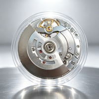 Montre automatique de luxe VSF3235 avec boîtier en acier inoxydable, verre saphir, montre mécanique de haute qualité pour homme, mode et affaires