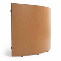 Plaque simple en aluminium à grain de bois 3D, impression par transfert thermique personnalisée, idéale pour les murs-rideaux et la décoration intérieure