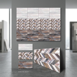 Suministro de fábrica de marca India 12x24 Interior de baño 300x600mm Diseñador Holon Azul 30x60cm Azulejos de pared de cerámica Mejor precio - Product Image 5