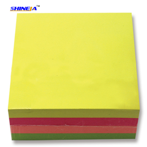 Khuyến mại nóng bán chất lượng tốt tự dính đầy màu sắc ghi chú dính Cube trong các loại màu sắc - Product Image 2