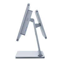Terminal de paiement tactile pour restaurant POFX 15,6 pouces en alliage d'aluminium, caisse enregistreuse POS, système de point de vente tout-en-un, système POS Windows