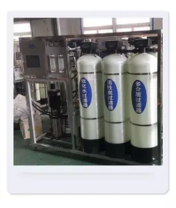 Máquina de estación de recarga de agua de 1500L/H, sistema RO, planta, aparatos de tratamiento de agua, fábrica