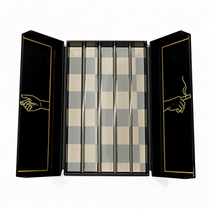 Caja Magnética de Doble Puerta para <span class=keywords><strong>Cigarrillos</strong></span>, Caja de Papel para <span class=keywords><strong>Cigarrillos</strong></span> de Lujo al por Mayor, Caja Resistente a Niños, Caja de Regalo para <span class=keywords><strong>Cigarrillos</strong></span> Reciclable, Logotipo Personalizado - Product Image 2