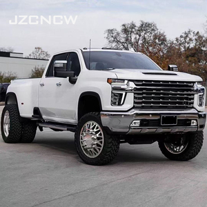 ล้อฟอร์จอะลูมิเนียมอัลลอยด์ 6061-T6 แบบกำหนดเอง JZCNCW ขนาด 22-24 นิ้ว 8x6.5/8x165.1 มม. สำหรับ DH73/DH83/DR73/DR83 2500/3500 Sierra 3500 - Product Image 5