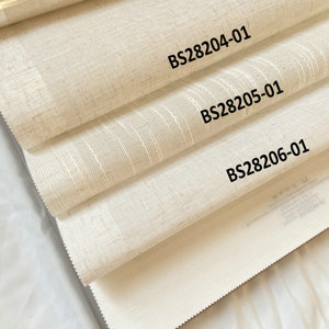 Cortinas de pliegue ondulado motorizadas con pista de cortina empotrada - Product Image 6