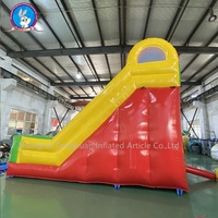 Tobogán Inflable de PVC Personalizado, Tobogán Inflable para Uso Comercial en Interiores y Exteriores