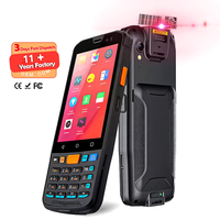 EDOO M71 Android 11 PDA Industri Tangguh Pemindai Barcode 1D 2D 4G WiFi GPS Terminal Genggam untuk Logistik Gudang Inventaris
