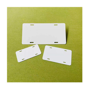 ป้ายทะเบียนรถอะลูมิเนี<span class=keywords><strong>ย</strong></span>มระเหิด,ป้ายทะเบียนเปล่าสำหรับมอเตอร์จักรยาน12 ''X 6'' 3 ''X 6'' 4 ''X 7'' - Product Image 5