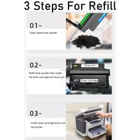 Ink Jet Machine Refilled Supplies Cartridge Chip Fit For Lexmark MB2236i/B2236dw/MB2236adw Toner Chip
