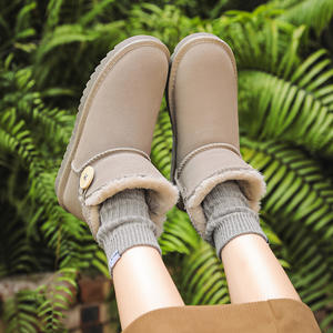 <span class=keywords><strong>Stivali</strong></span> da Neve <span class=keywords><strong>Donna</strong></span> Autunno Inverno Nuovi, di Grande Successo, con Fodera Felpata, <span class=keywords><strong>Stivali</strong></span> Morbidi Anti-Scivolo Tipo Scarpa Pane - Product Image 6