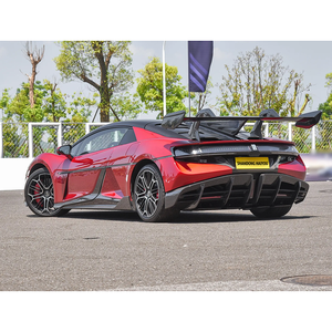 Véhicule électrique BYD Yangwang U9 2 portes 2 places Hardtop voiture de sport hybride EV Supercar avec porte papillon Argyle violet stock - Product Image 6