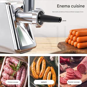 Máquina Eléctrica Comercial para Moler Carne con Paleta Mezcladora y Embutidora de Salchichas para Hacer Carne Molida y Salchichas en Restaurantes - Product Image 5