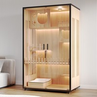Villa moderne pour animaux de compagnie en bois massif, extra large, pour chat d'intérieur, avec espace libre, armoire pour chat, type de fermeture : sans, fabriqué en Chine