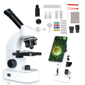 科学生物実験 家庭学習玩具 ミニハンドヘルド単眼鏡 子供用顕微鏡 - Product Image 4