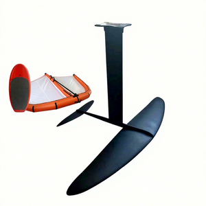 KUAYO FUN - Tabla de Surf Hidrofóil de Fibra de Carbono F18 con Ala Grande de 2600 cm², Mástil de Aluminio y Fuselaje para Wingfoil - Product Image 1