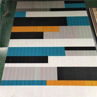 China lieferanten komfortable polyester gedruckt teppich für hotels esszimmer mit anti-slip sichern