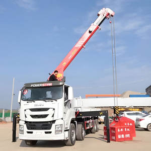 איסוזו 14 טון בניית מכונת טלסקופי ום משאית רכוב מנוף בניית מרימי - Product Image 4