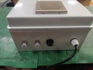 IP67 NEMA מתכת מארז תיבת Wallmounting מארז 600*500*300MM עבור מצלמה מערכת עם מאוורר אוורור - Product Image 4