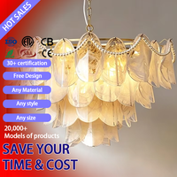 Lustre suspendu en métal de style nordique moderne DUOMEIJU avec LED, protection des yeux, taille moyenne, pour restaurants et bars