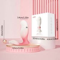 Vibrador con Diseño Ergonómico, 7 Modos de Vibración y Control Remoto