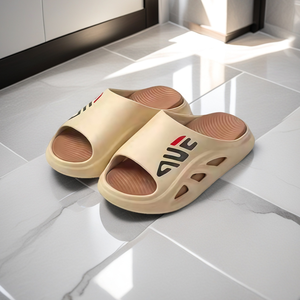 Yearning man all season Sports Slides <b>Slippers</b> EVA Cushioning Thick Sole Non-Slip Odor-Resistant Breathable Indoor - Product Image 2