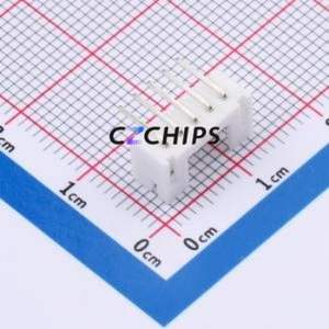 W2001100-5PW2113 Wire-to-Board Pin Header Bent Lead Through Hole,P=2mm Connector 1x5P 2mm Right Angle Insert PH - Product Image 2