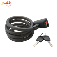 Jinta 12*1200mm Antivol mécanique à clé pour vélo, Câble de sécurité extérieur pour véhicules, pour Distributeurs
