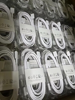 Kabel pengisi daya Super cepat, kabel pengisian daya Super cepat Usb C Tipe c ganda 5A 1.8M Ori 3A untuk Samsung S23 S22 S24 ultra F02S F12 F41