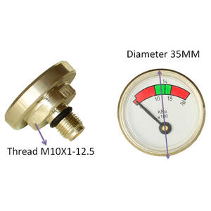 มาตรวัดแรงดัน35มม. มาตรวัดแรงดันชิ้นส่วนเครื่องดับเพลิง - Product Image 6