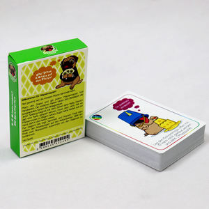 Cartes de jeu personnalisées imprimées en version allemande : Adorables chiots, jeu de société multijoueur pour gagner des points avec des amis - Product Image 1