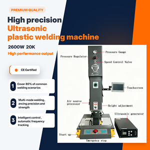 Máquina de Soldadura Ultrasónica de Lujo de 20kHz y 2600W, Tipo Universal, Gran Venta, para Soldadura de Plástico, Compatible con el 80% de las Soldaduras Comunes - Product Image 2