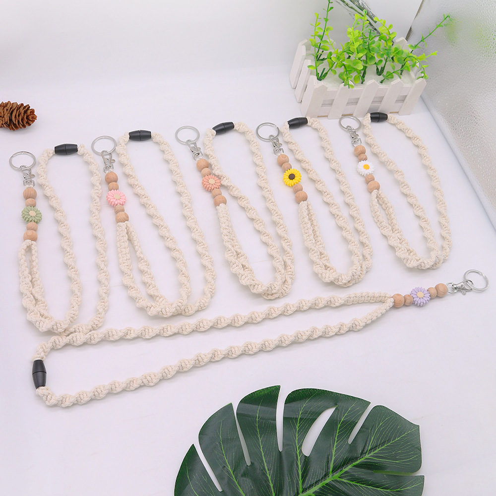 Promotional Long Soft Silicone Color Elastic Phone Strap Lanyard Image 2