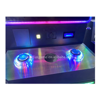 Bouton d'arcade coloré grand rond LED UFO Style billet commencer à jouer boutons poussoirs contrôle de Machine de jeu