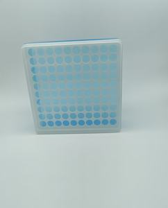 समर्थन समर्थन बहु-उपयोग पीपी 1.5 एमएल माइक्रो सेंट्रीफ्यूज ट्यूब रैक 100 छेद प्लास्टिक परीक्षण ट्यूब रैक - Product Image 2