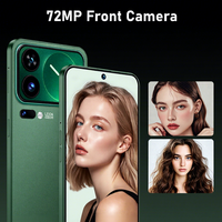 M17pro Android 15 Deca Core 16G+1TB 7.3 Inci HD Spanyol 2026 LTE Smartphone Seluler Chip Cepat Daya Tahan Baterai Lama Kamera Belakang 108MP
