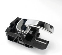Nouvelle poignée de porte intérieure polie ABS avant et arrière, modèle 80670JD00E, pour Qashqai J10 2007-2013 versions gauche et droite