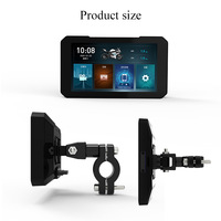 Model Dashcam Motor Terlaris Motoway M6 Apple Wireless CarPlay Android Auto Tahan Air Dari Henan