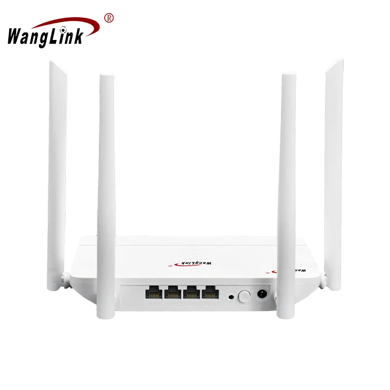 Wanglink Gigabit dual band vlan 2.4G/5.8G attraverso la parete re ad alta velocità anti-sfregamento router wifi senza fili