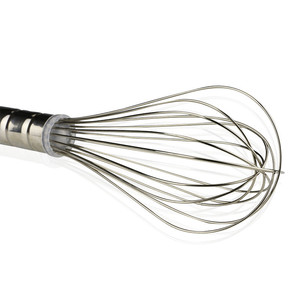 Stainless Steel Egg Beater 8 Inch Manual Portable <b>Baking</b> Tool Red Head Household Stirring <b>Equipment</b> - Product Image 4