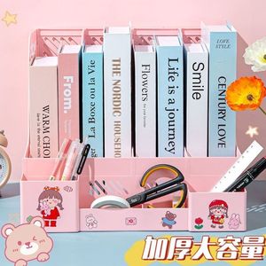 ชั้นวางเอกสาร Xi Peptide แบบหลายชั้น ชั้นวางของบนโต๊ะทำงาน ชั้นวางหนังสือ ที่เก็บเอกสาร รุ่นหนา อุปกรณ์สำนักงาน - Product Image 2