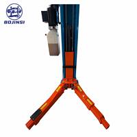 Elevador de Autos de Dos Postes BOJINSI BJS2105, 4000 kg, Accionamiento Hidráulico, Liberación Lateral Dual, Altura de Elevación de 1800 mm, Motor de 2.2 kW, para Taller